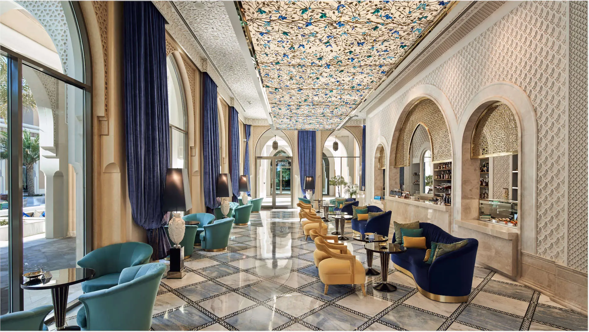 Lounging area at the Rixos Premium Saadiyat Island