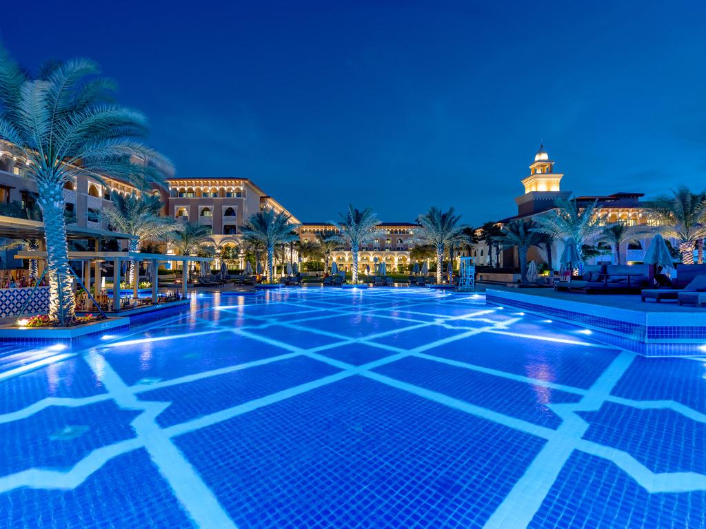Outdoor swimming pool at the Rixos Premium Saadiyat Island