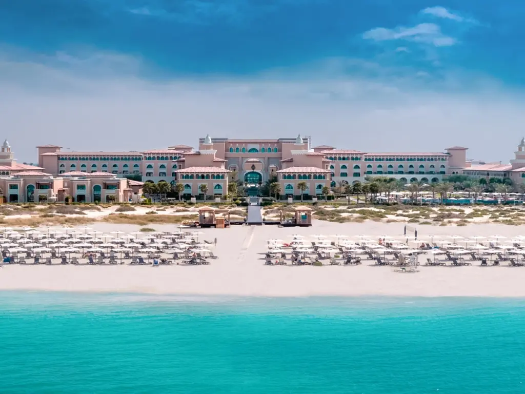 Panoramic view of the beachfront Rixos Premium Saadiyat Island