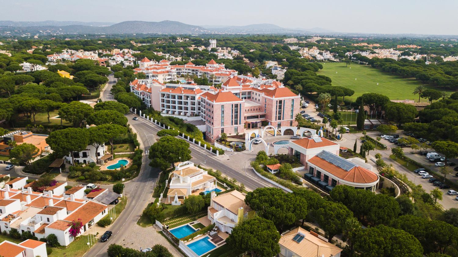 Overhead view of the Vilamoura Garden Hotel