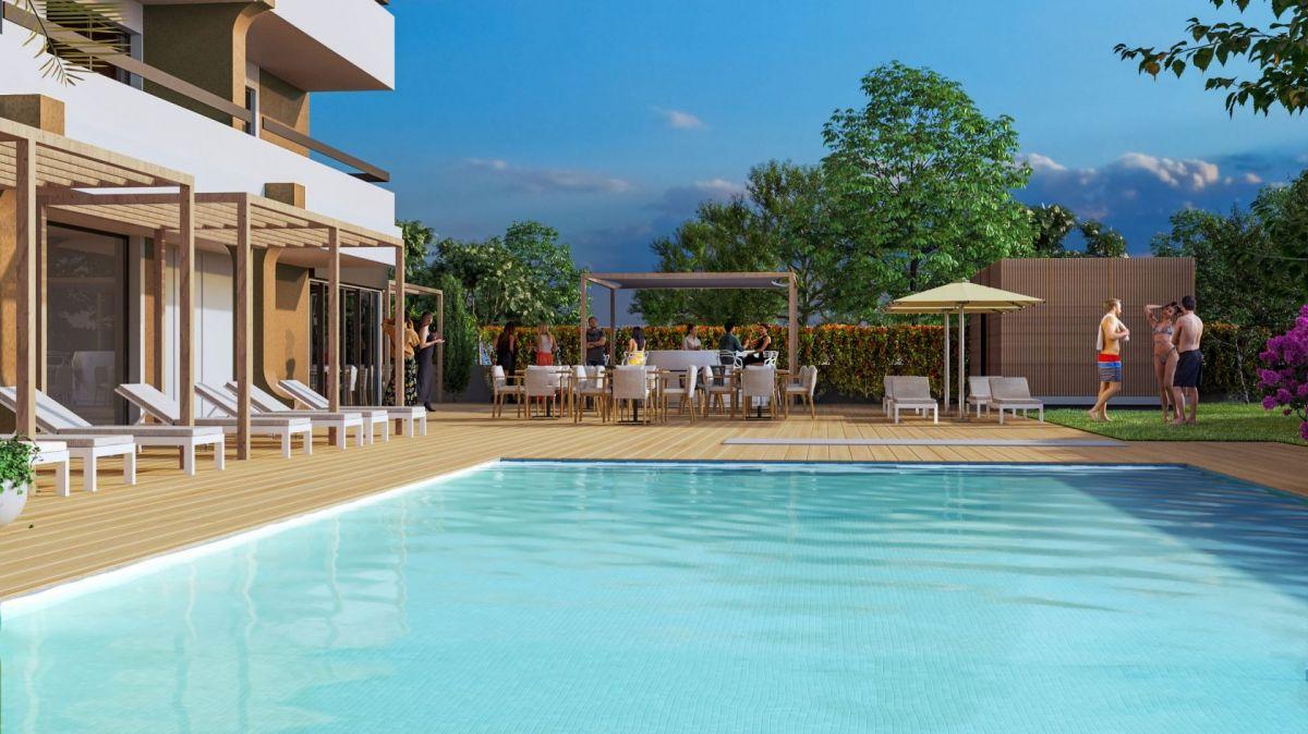 Outdoor swimming pool at the Wyndham Residences Alvor Beach