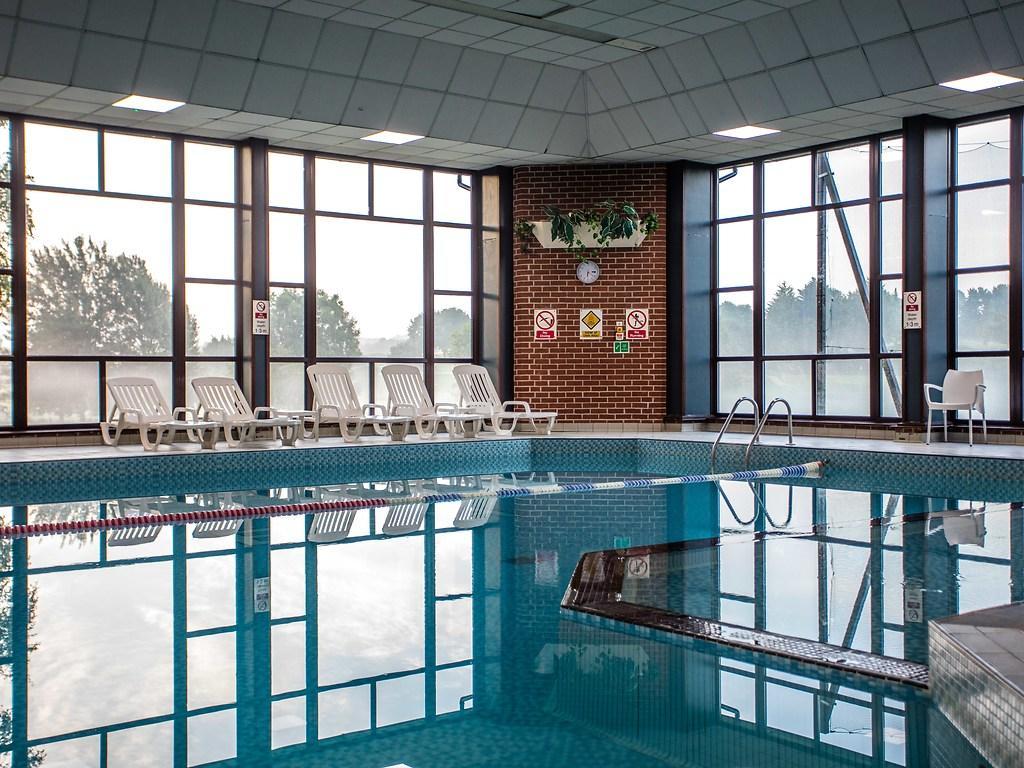 Indoor swimming pool at the Barnham Broom Hotel, Golf & Spa