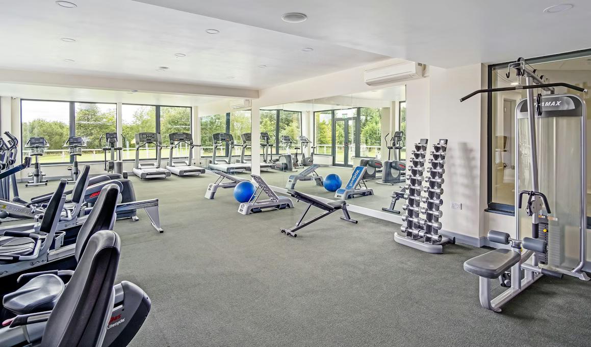 Gym facilities at Cotswolds Hotel, Spa & Golf Resort
