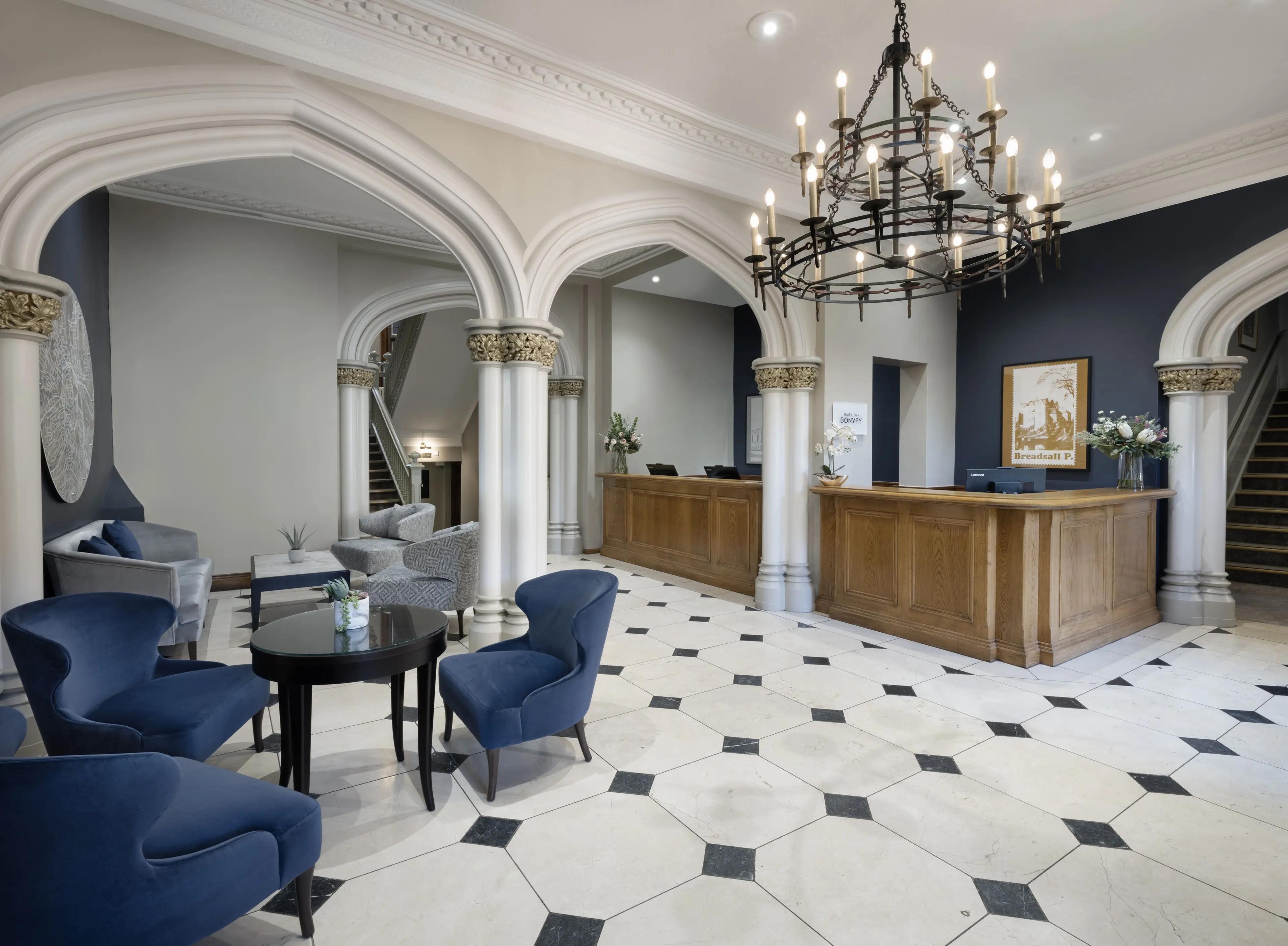 Reception at the Delta Hotels by Marriott Breadsall Priory Country Club