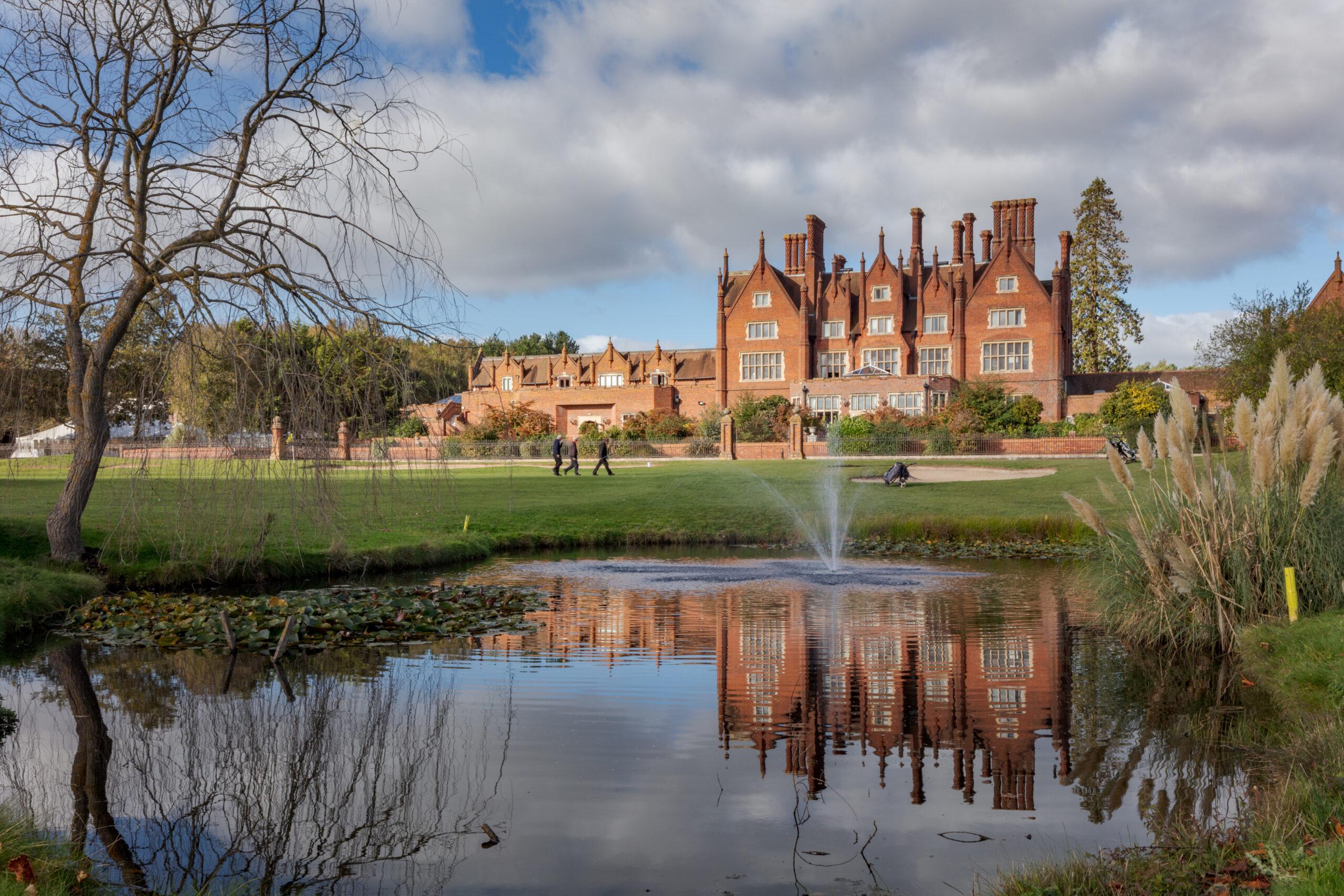 Panoramic view of the Dunston Hall Hotel Spa & Golf Resort