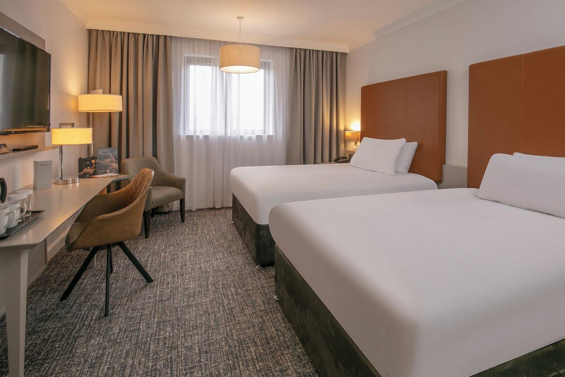 Twin bed suite at Westerwood Hotel, Spa & Golf Resort