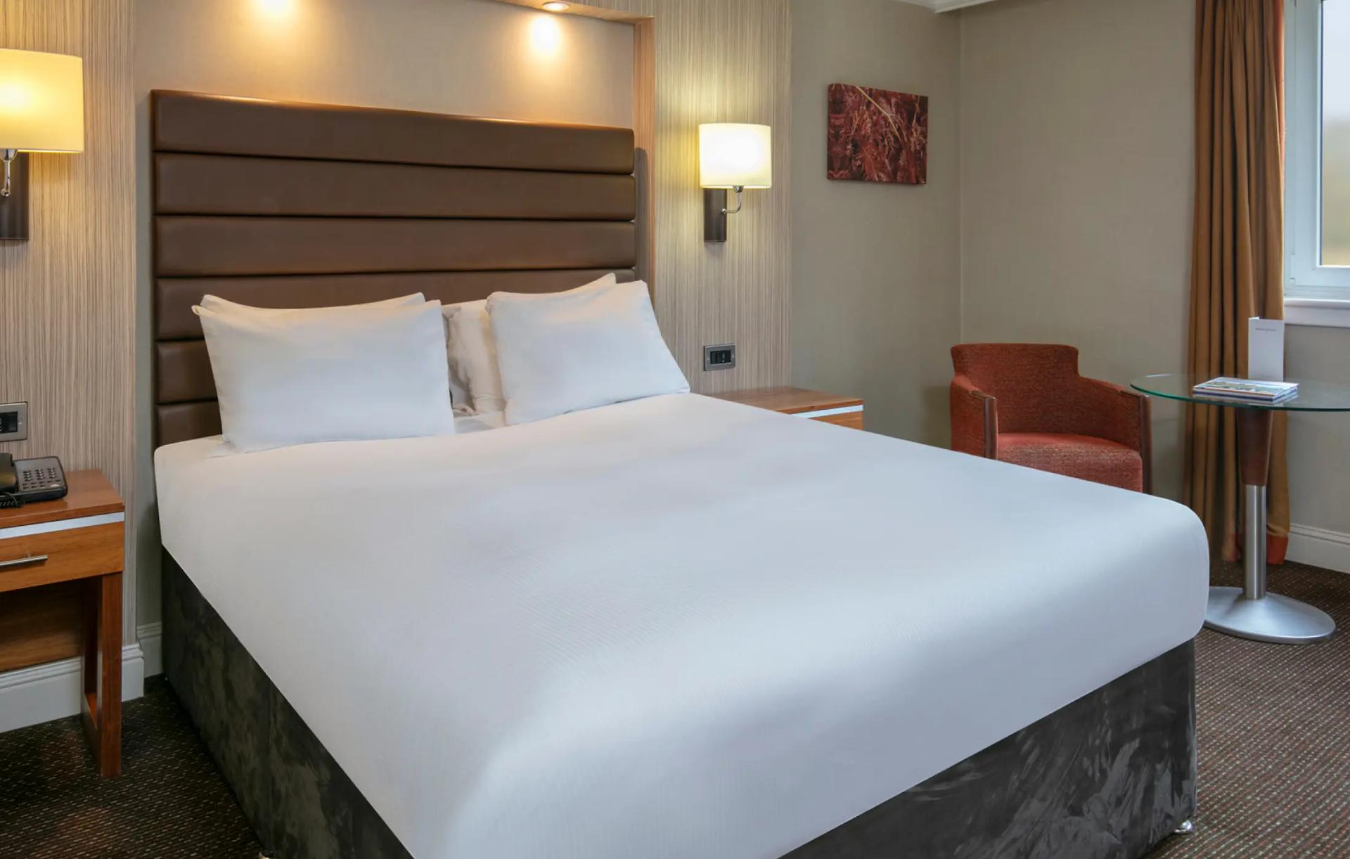 Double bed suite at Westerwood Hotel, Spa & Golf Resort