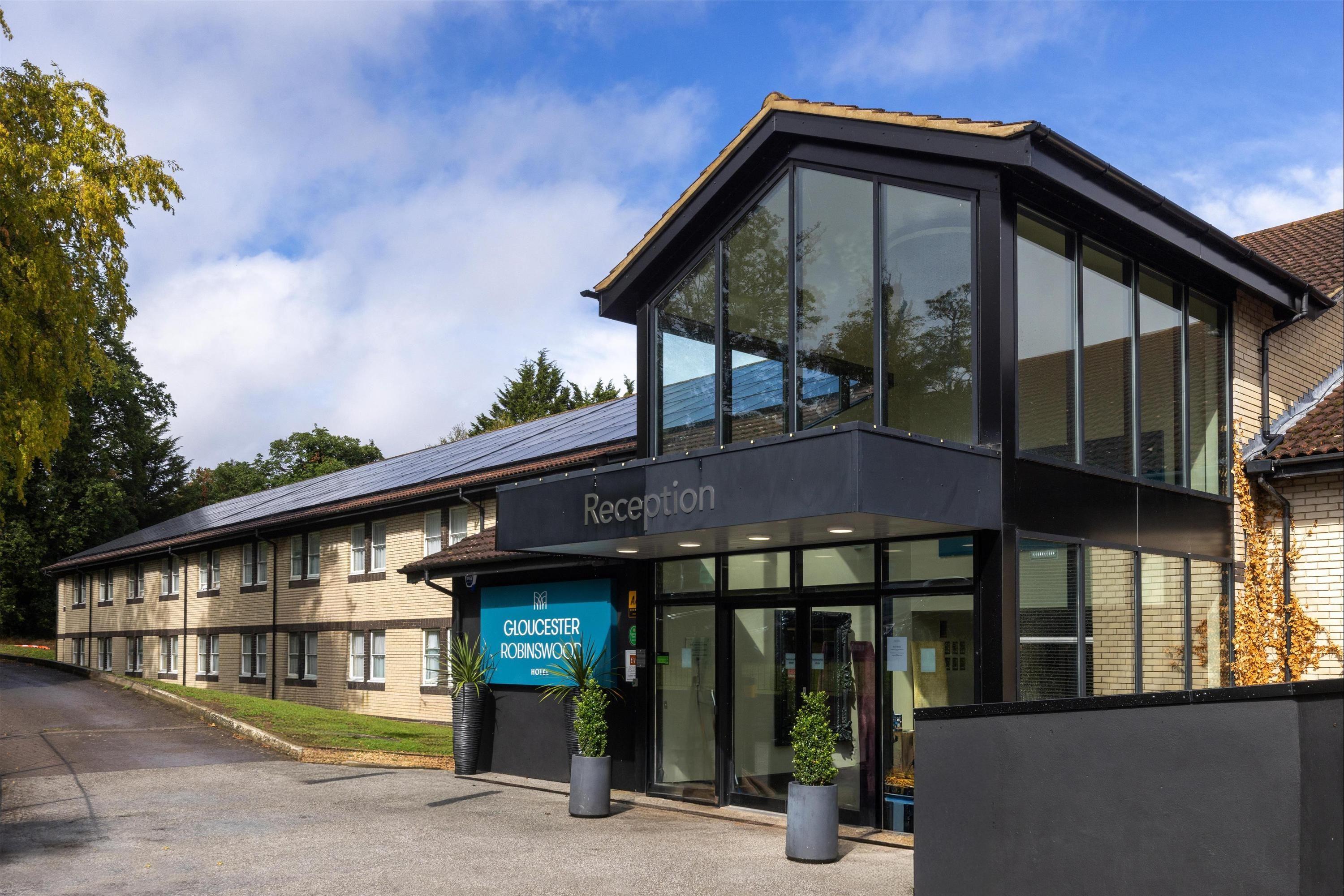 Front entrance to the Gloucester Robinswood Hotel, BW Signature Collection