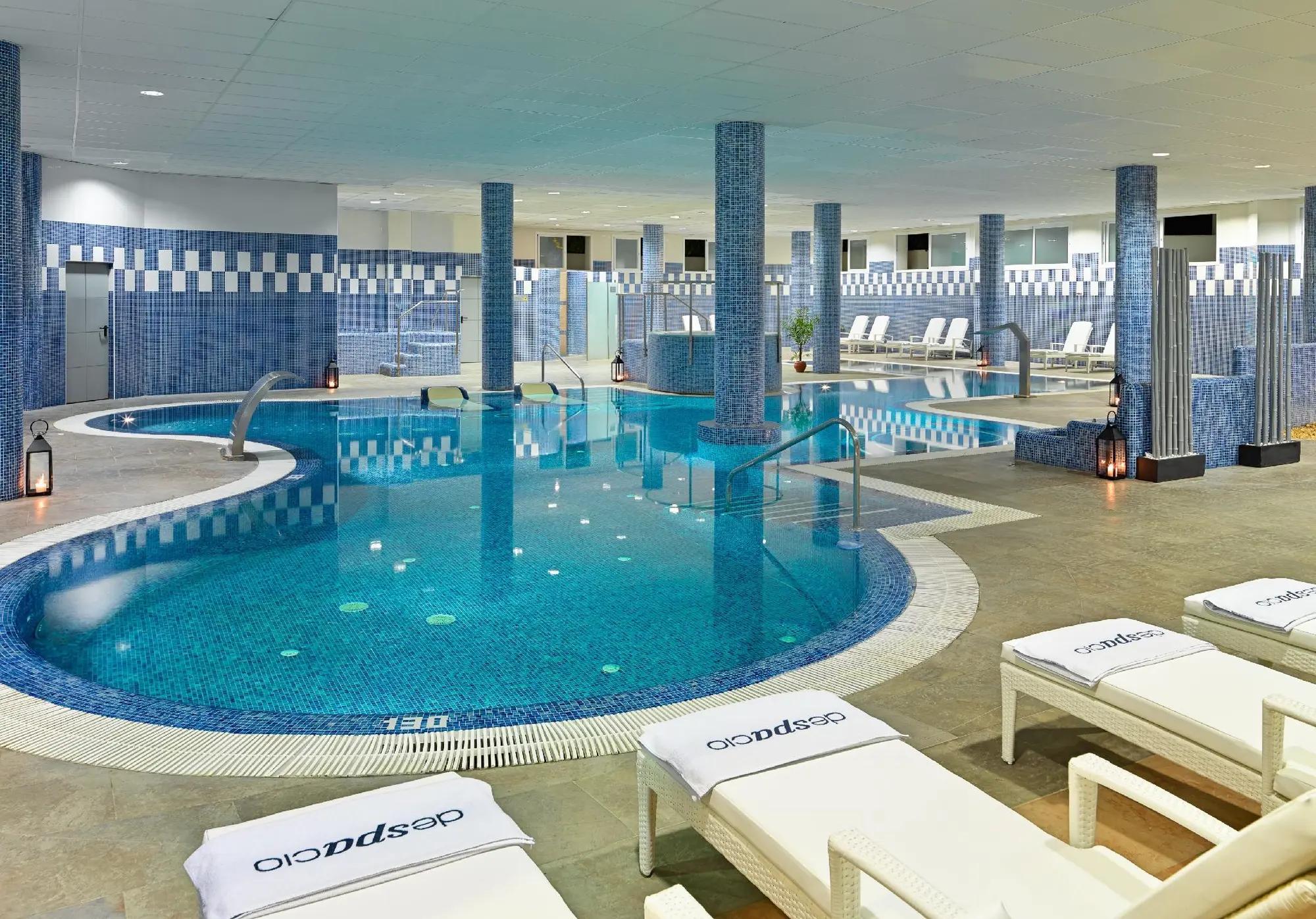 Indoor swimming pool at the H10 Estepona Palace