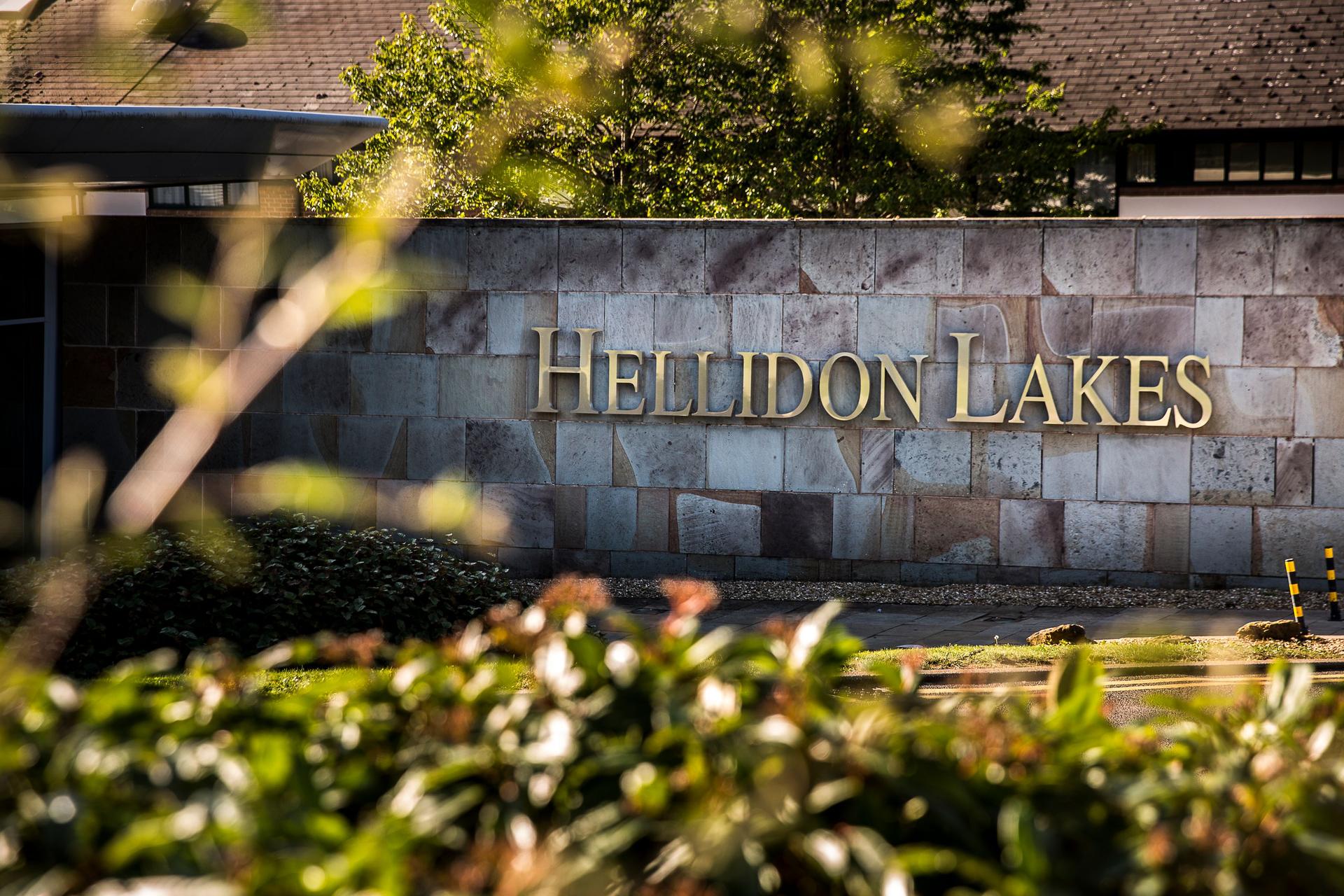 Sign for the Indoor swimming pool part of the spa facilities at Hellidon Lakes Golf & Spa Hotel