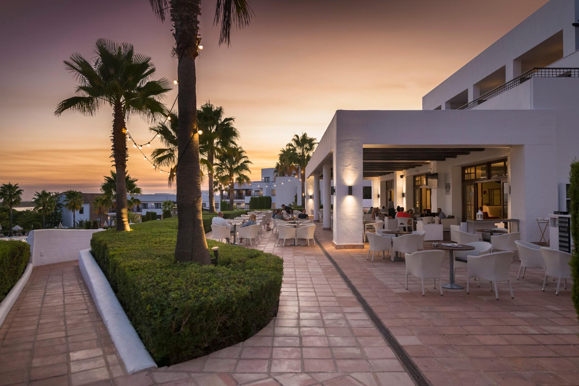 Panoramic view of the Hotel Fuerte El Rompido