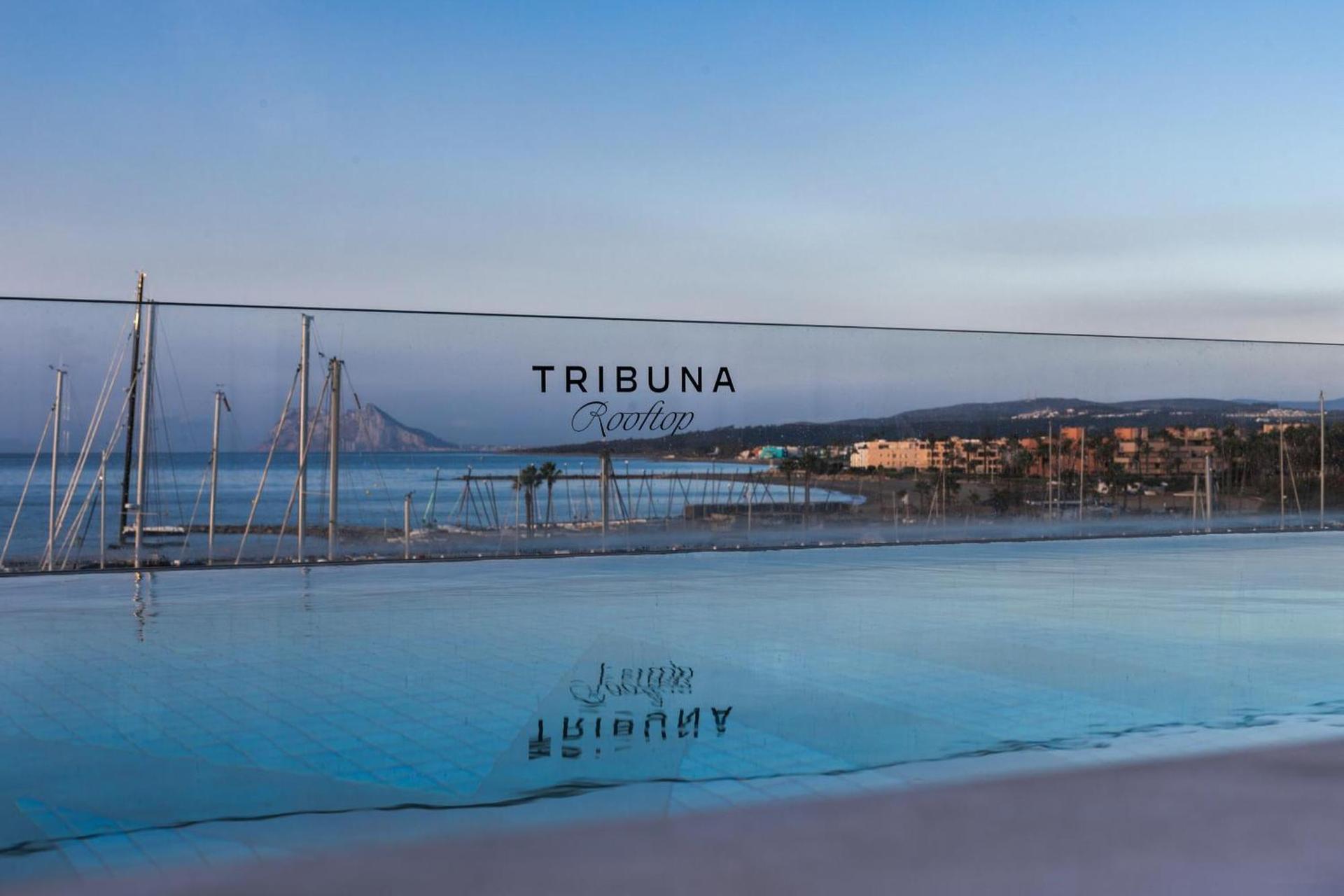 Outdoor pool with ocean views