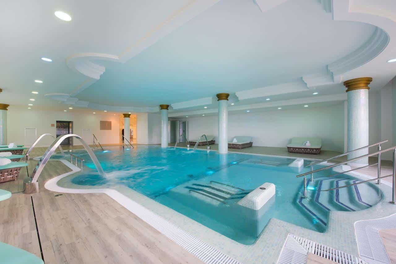 Indoor swimming pool at Iberostar Selection Andalucia Playa
