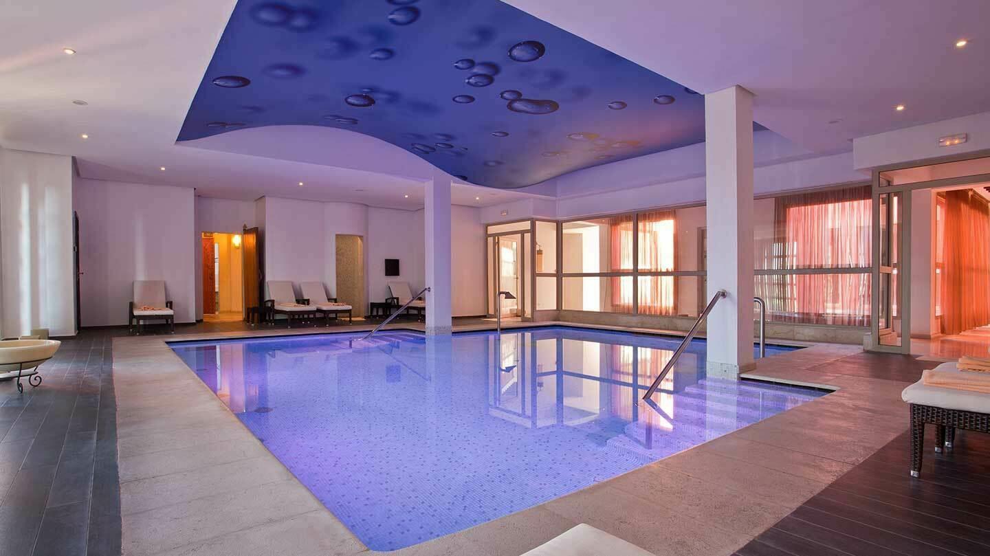 Indoor swimming pool at Kenzi Menara Palace & Resort