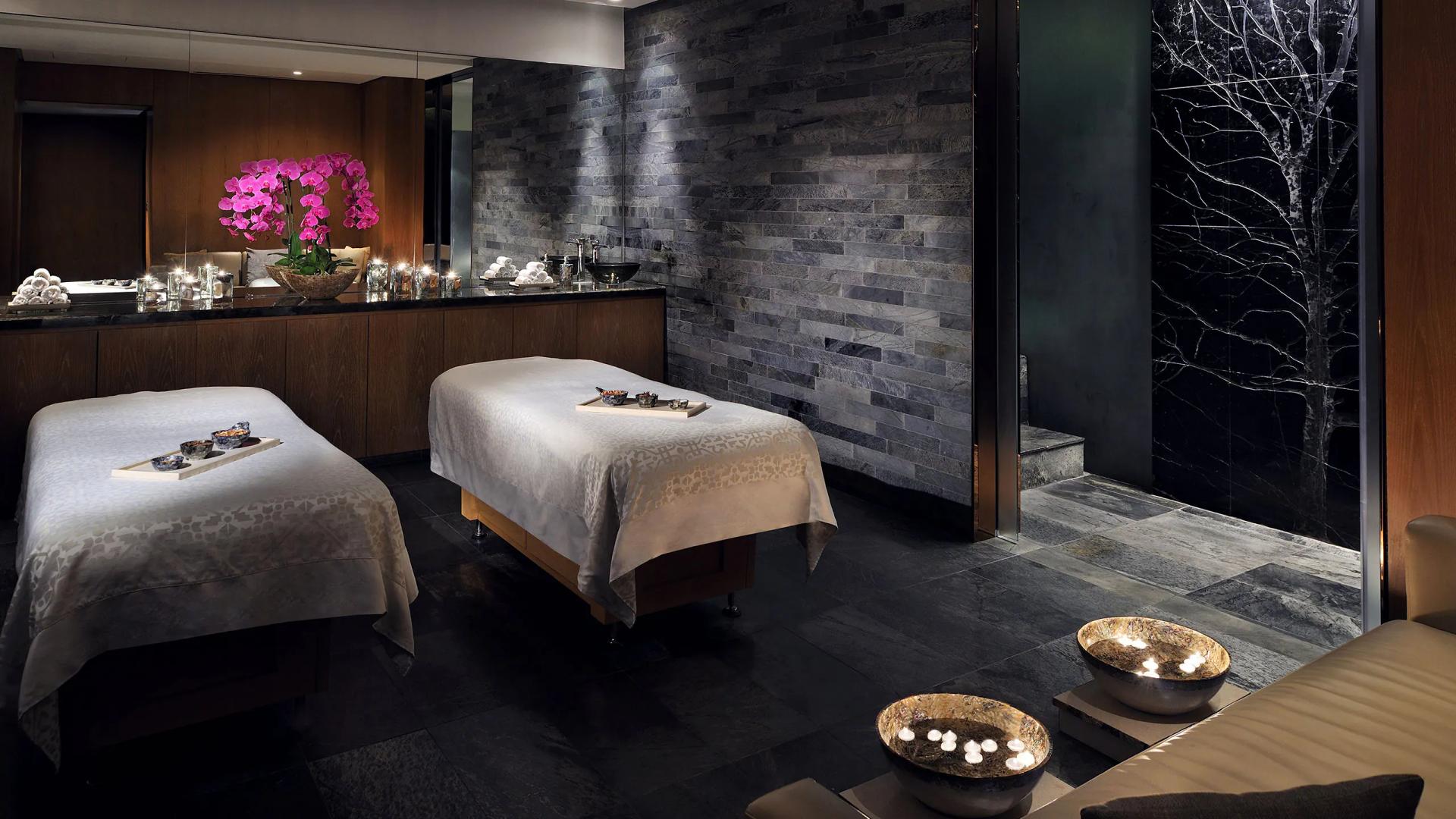 Spa facilities at the Park Hyatt Abu Dhabi Hotel and Villas