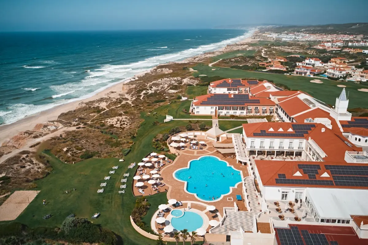 Overhead view of the Praia D'El Rey Golf & Beach Resort - THE VILLAGE