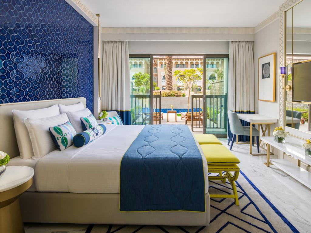 Double bed suite at the Rixos Premium Saadiyat Island