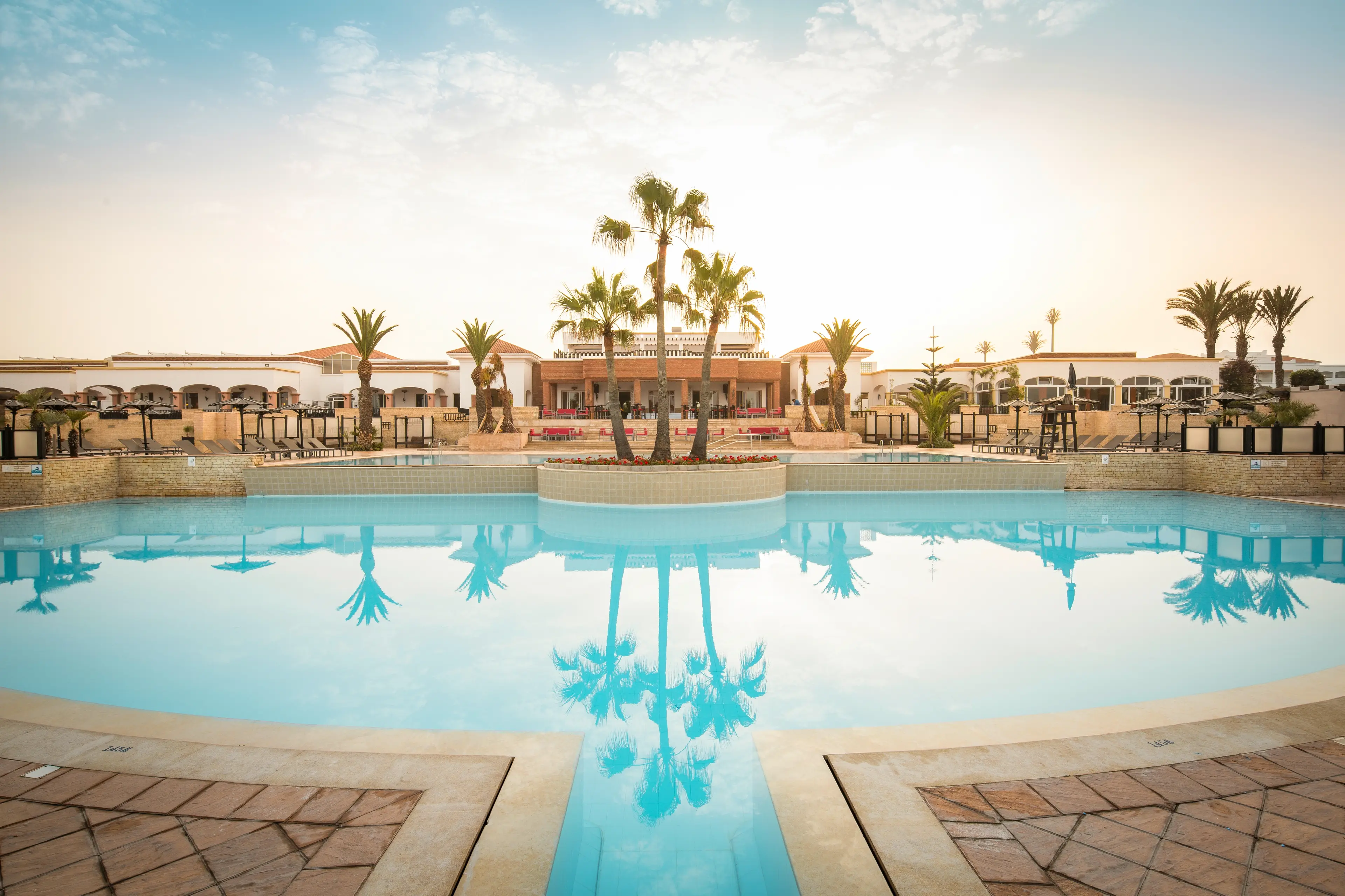 Outdoor swimming pool at The Robinson Agadir