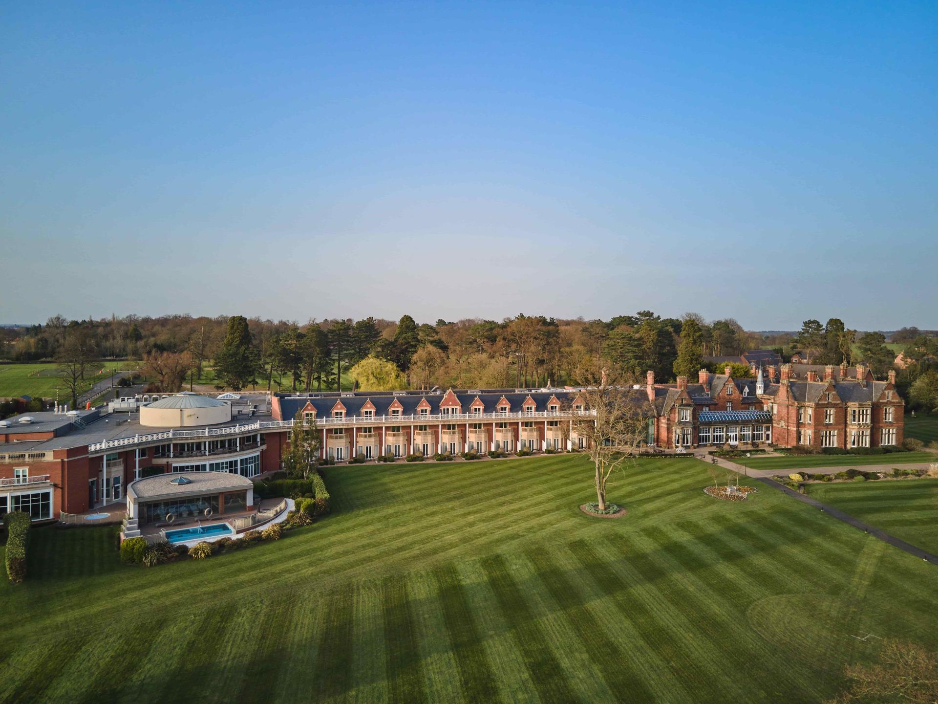 Overhead view of the Rockliffe Hall Hotel Golf & Spa 5*