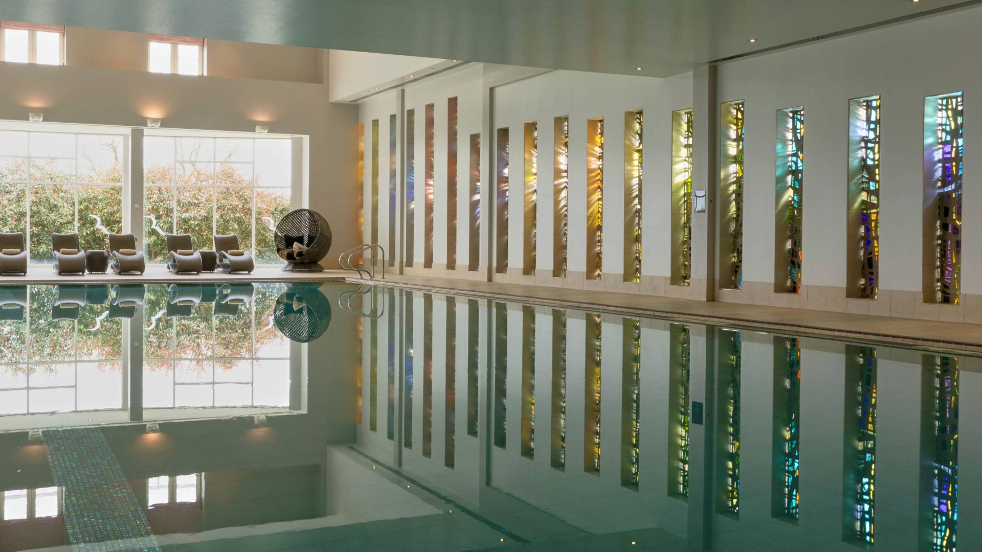 Indoor swimming pool at Rockliffe Hall Hotel Golf & Spa 5*