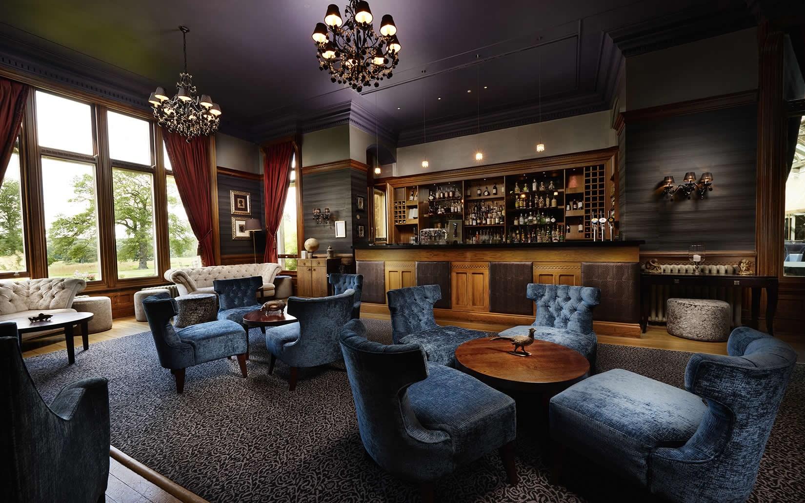 Bar and lounging area at Rockliffe Hall Hotel Golf & Spa 5*