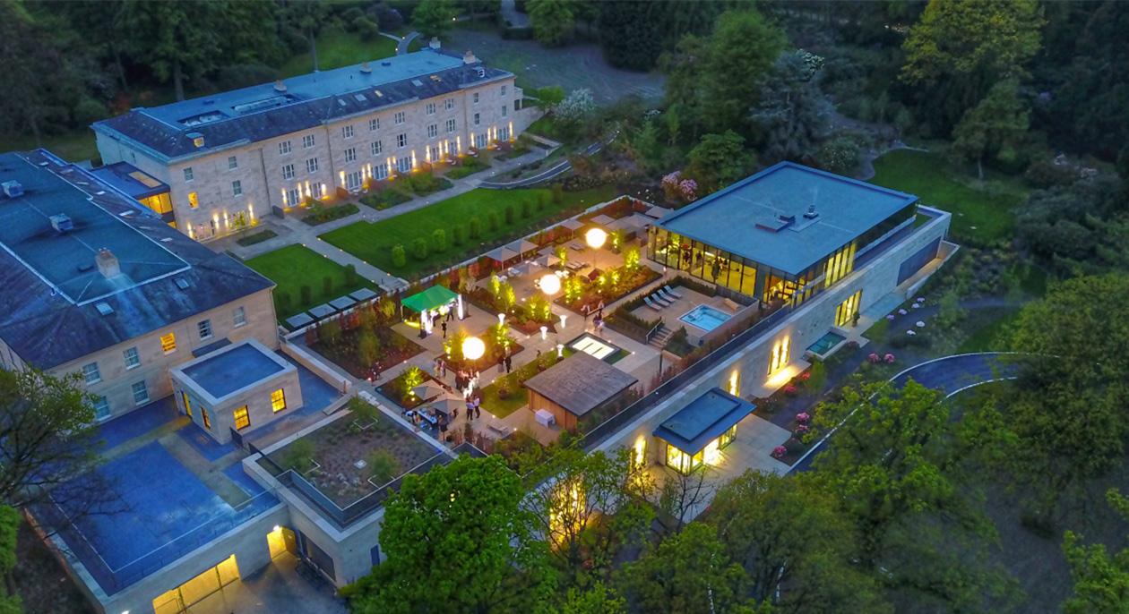 Aerial view if the Rudding Park Hotel & Golf Club