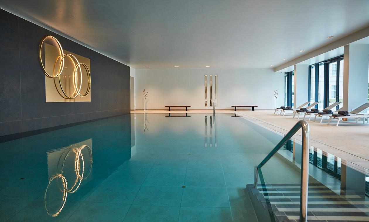 Indoor swimming pool at Rudding Park Hotel & Golf Club