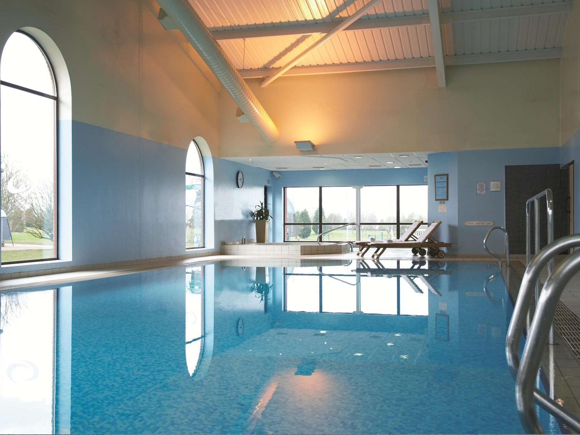 Indoor swimming pool at the Staverton Park Hotel & Golf Club