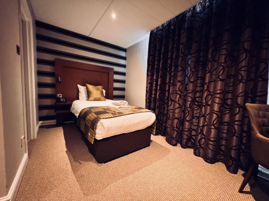 Single bed room at The Golf Hotel at Woodhall Spa Hotel