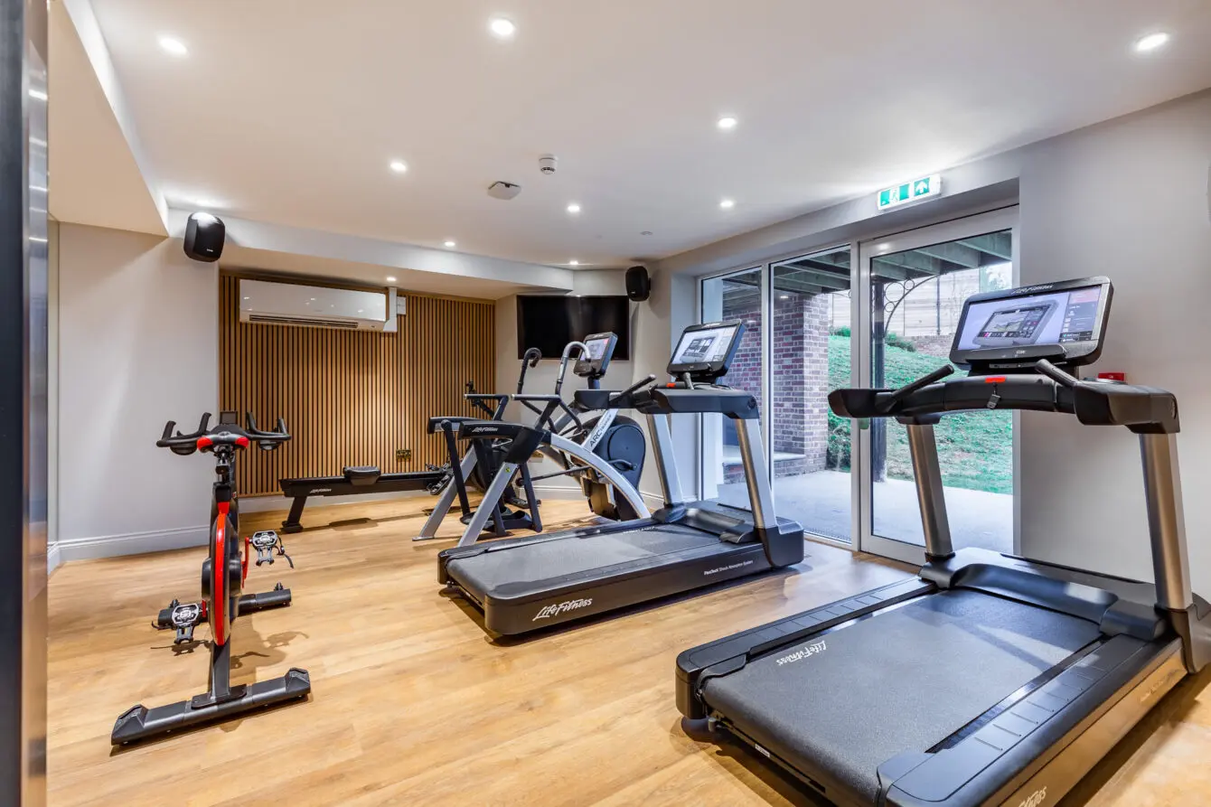 Gym facilities at the The Springs Resort & Golf Club