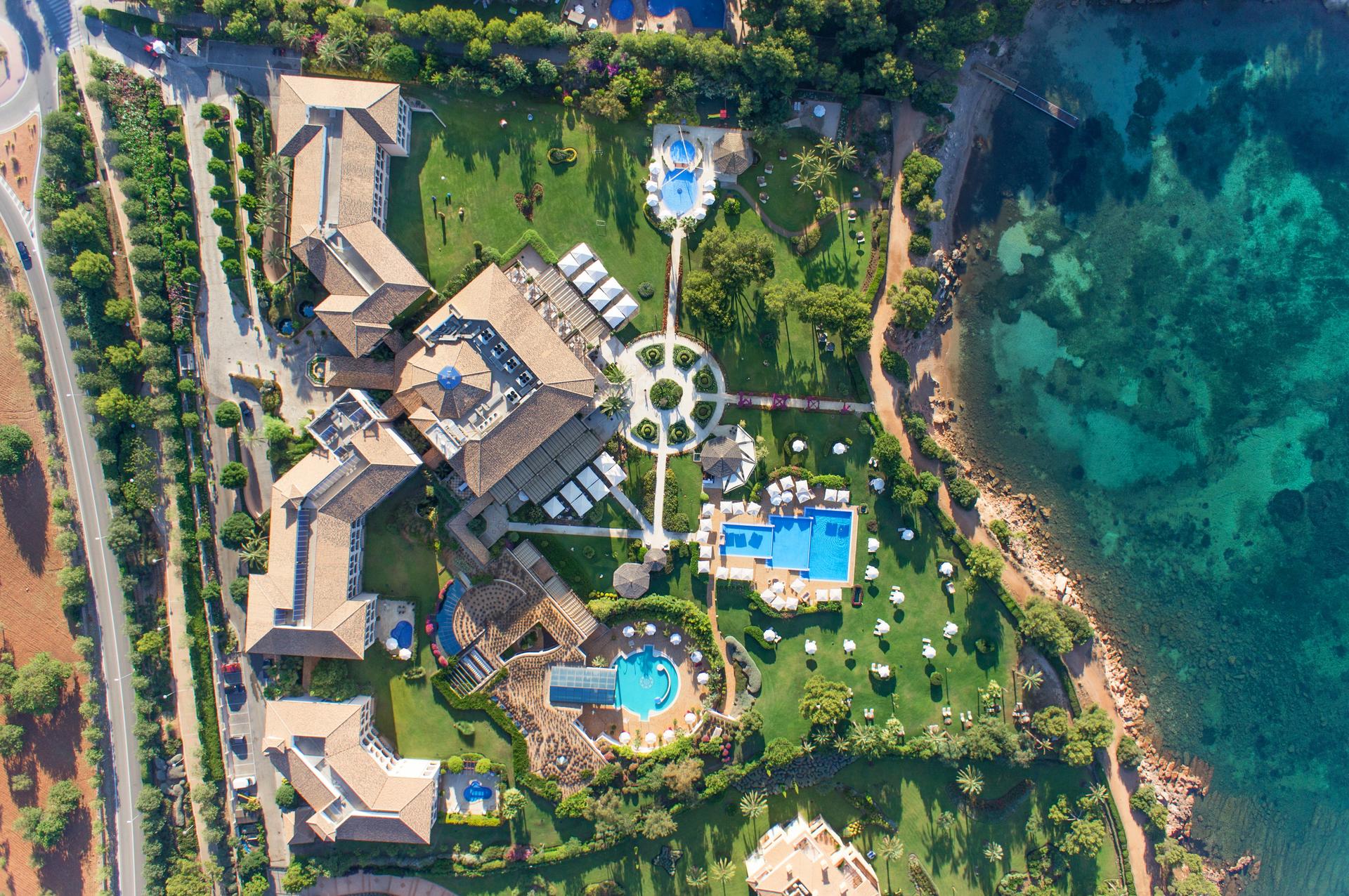 Birdseye view of The St. Regis Mardavall Mallorca Resort