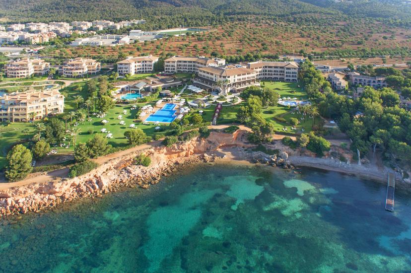 Aerial view of The St. Regis Mardavall Mallorca Resort