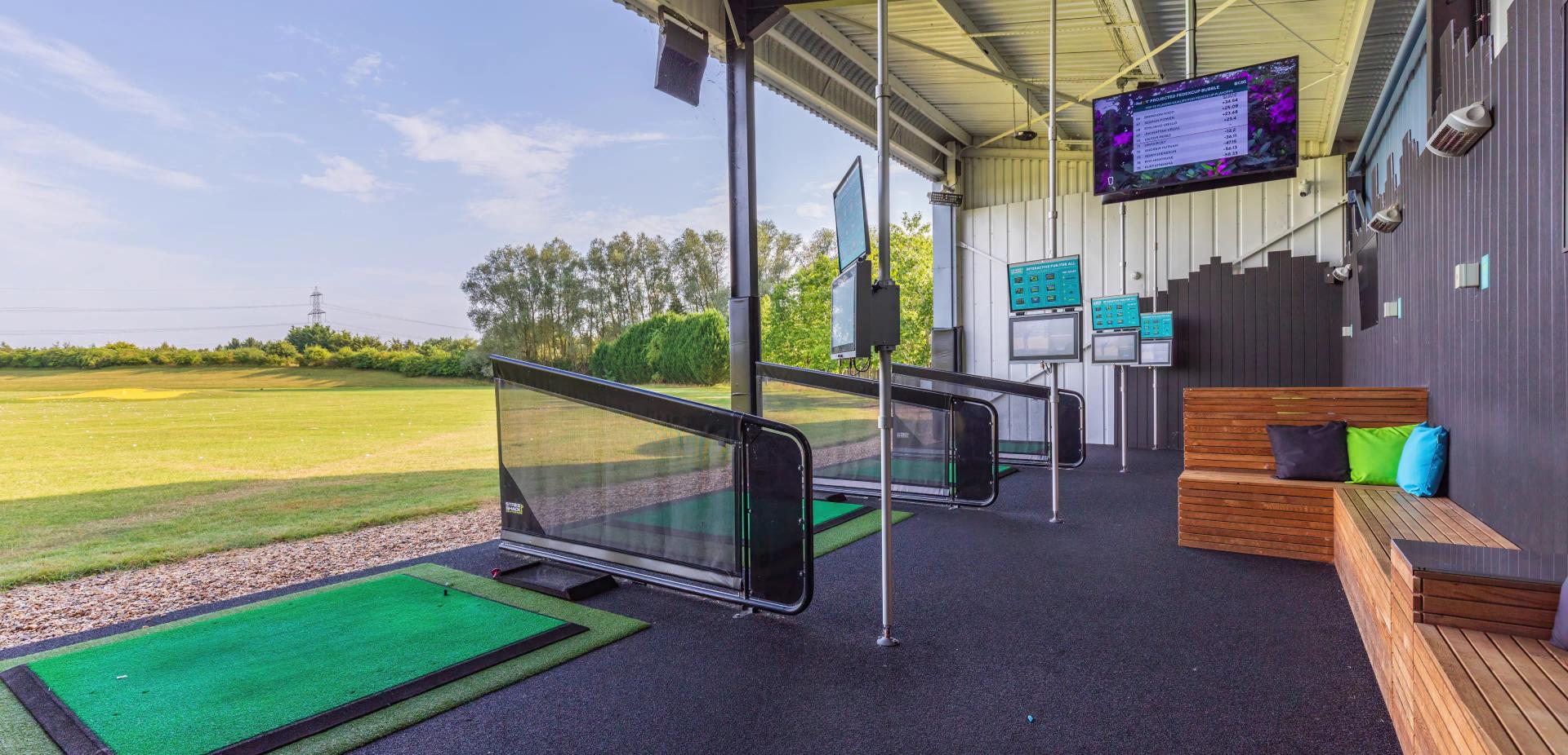 Driving range at The Warwickshire Golf & Country Club