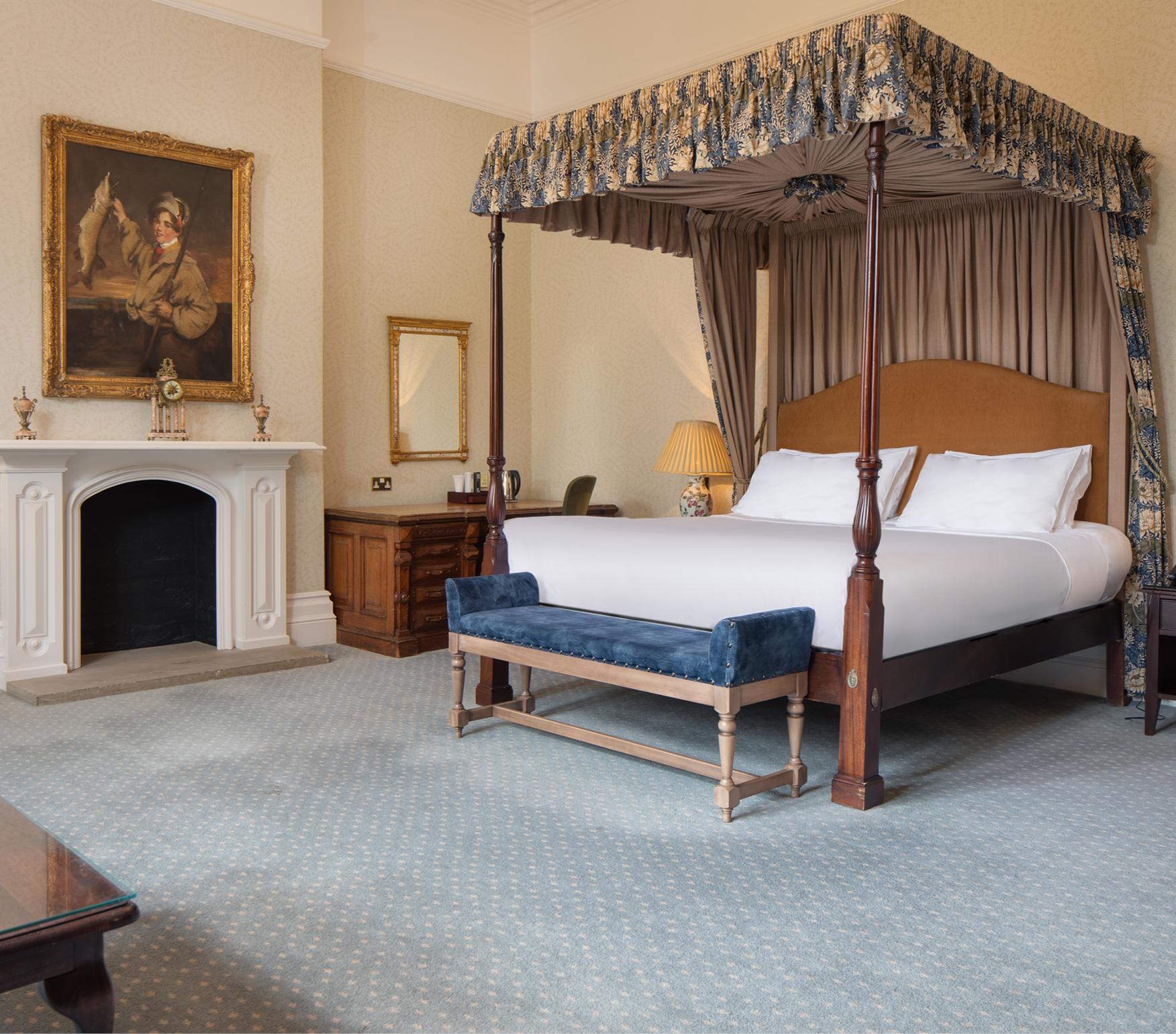 Double bed room at The Welcombe Hotel, BW Premier Collection by Best Western