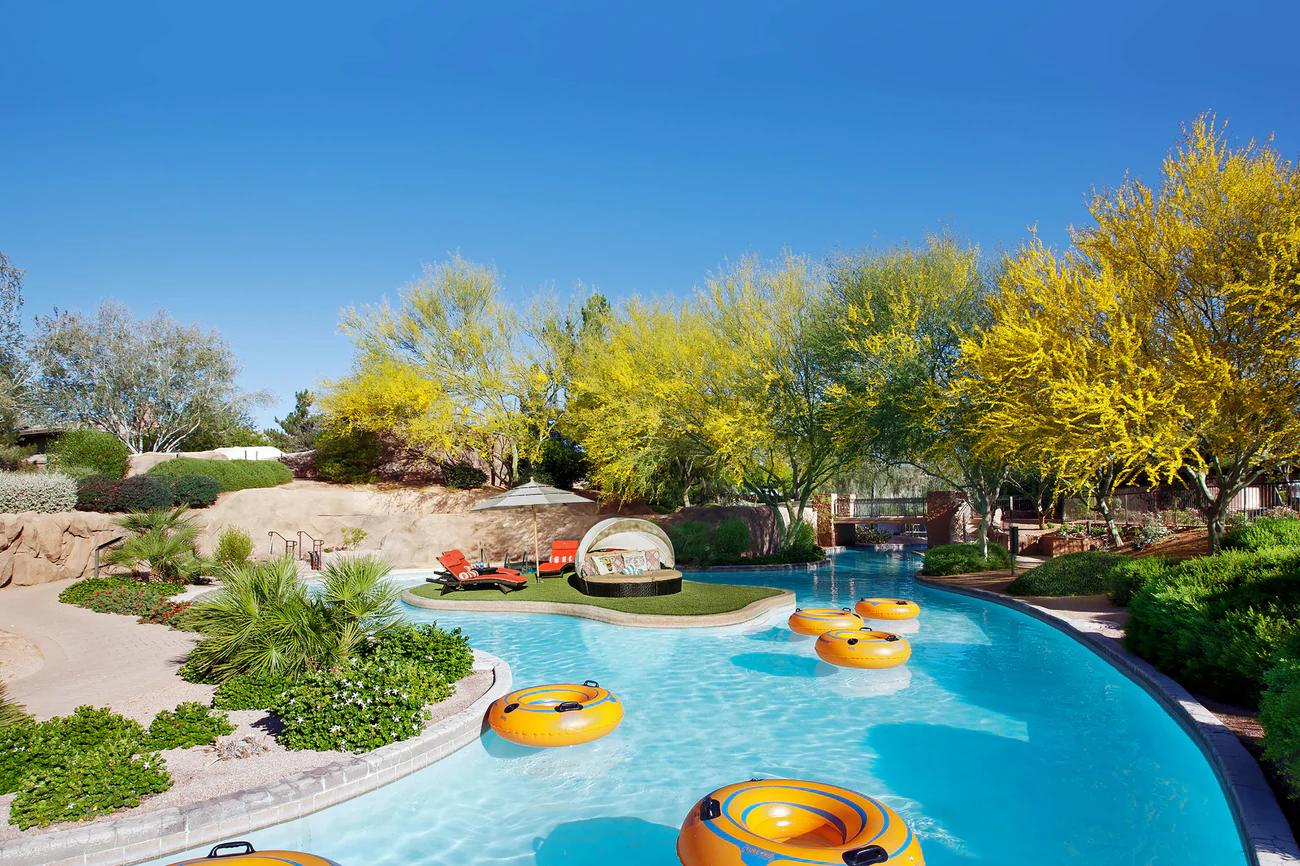 Lazy river style pool at The Westin Kierland Resort and Spa