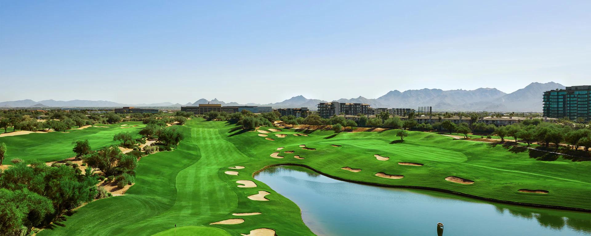 Overhead view of The Westin Kierland Resort and Spa gold course