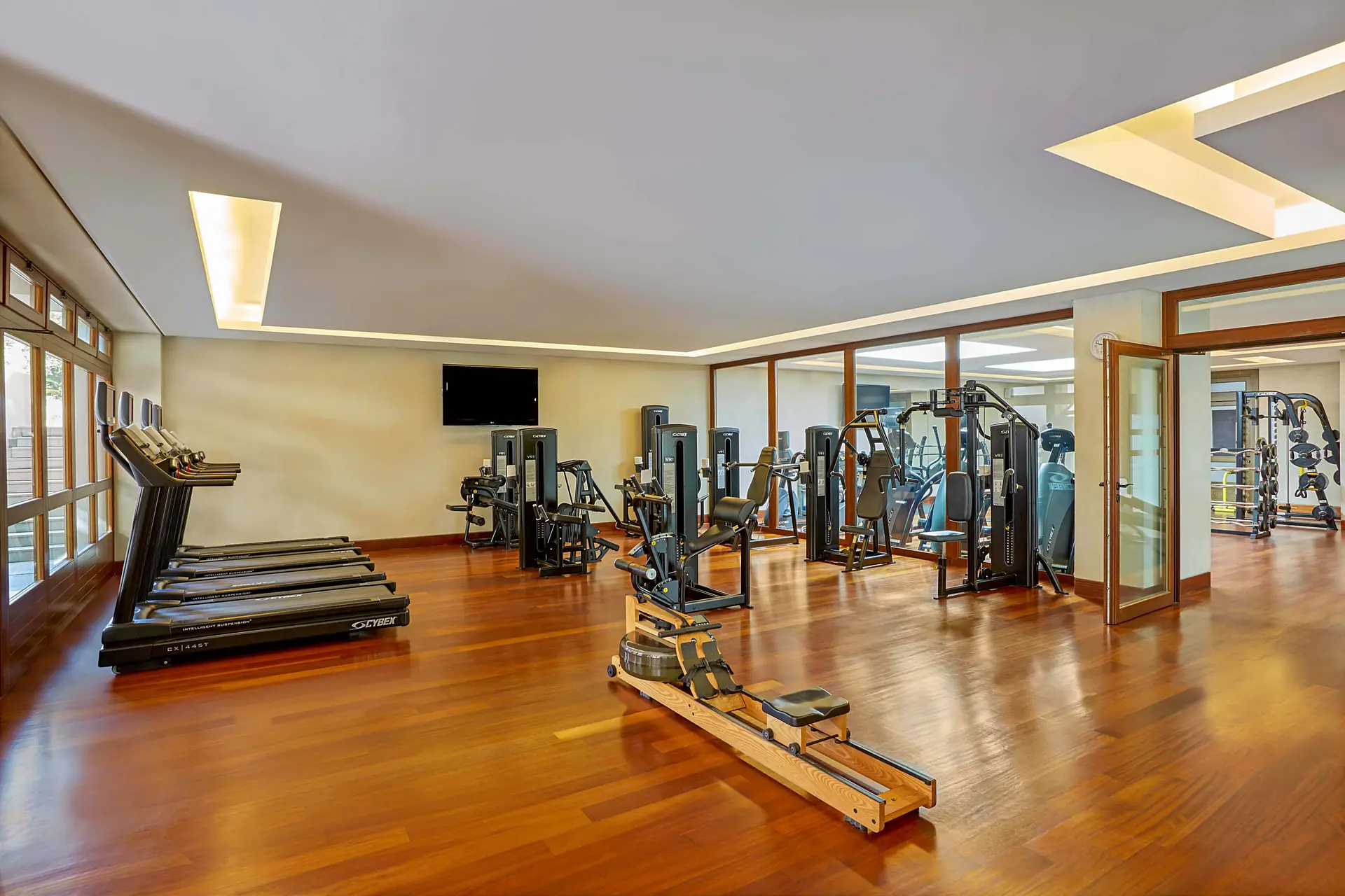 Gym facilities at The Westin Resort Costa Navarino