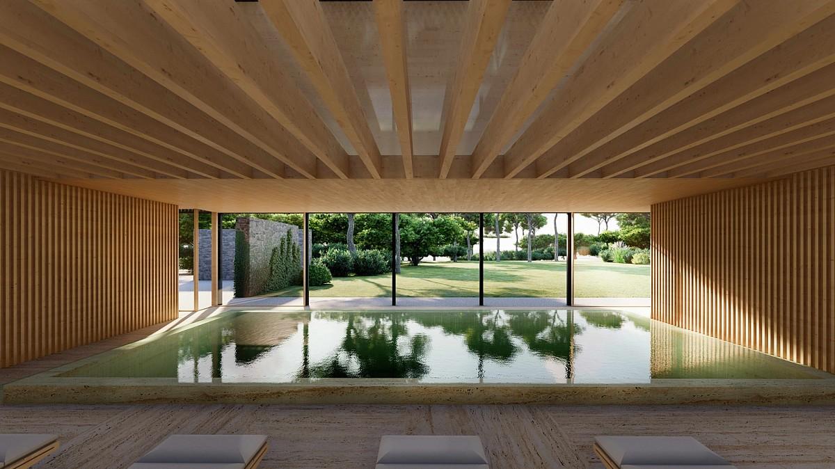 Indoor swimming pool at Tivoli Estela Golf & Lodges Porto