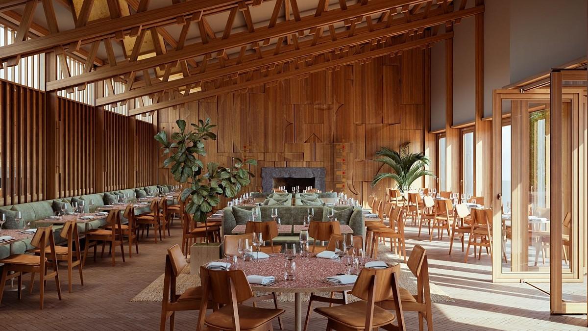 Indoor dining room at the Tivoli Estela Golf & Lodges Porto