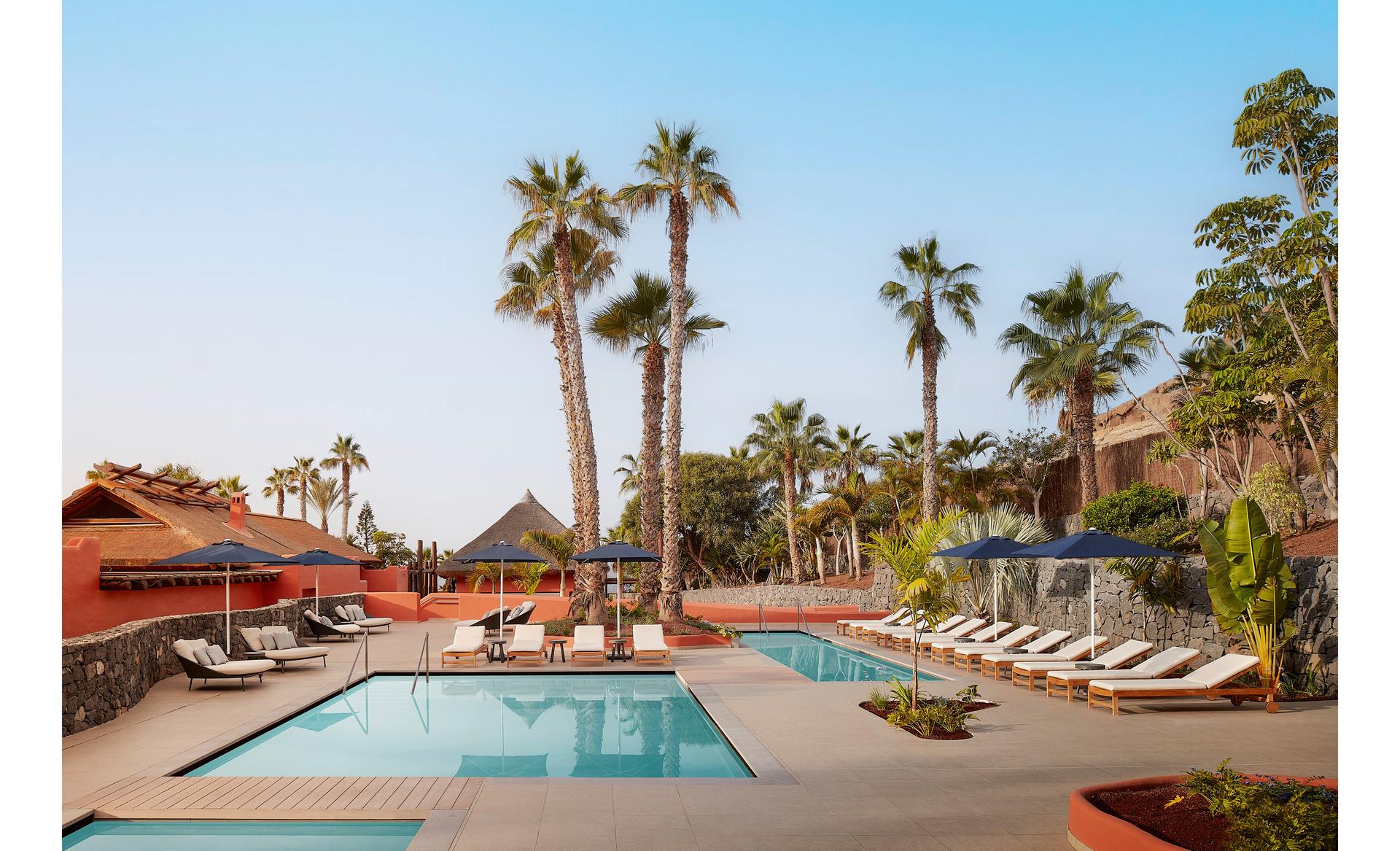 Outdoor swimming pool at the Tivoli La Caleta Tenerife Resort