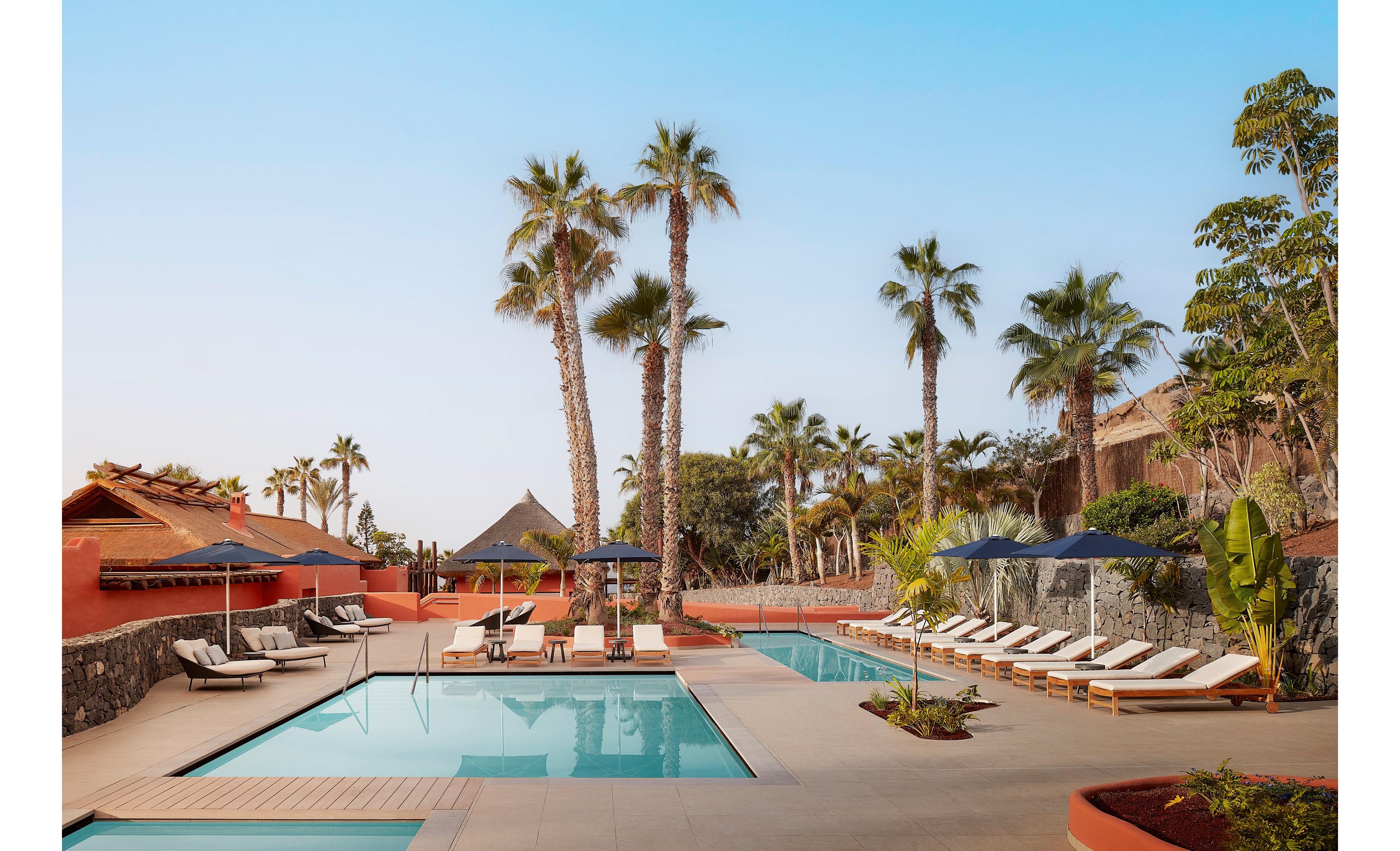 Outdoor swimming pool at the Tivoli La Caleta Tenerife Resort
