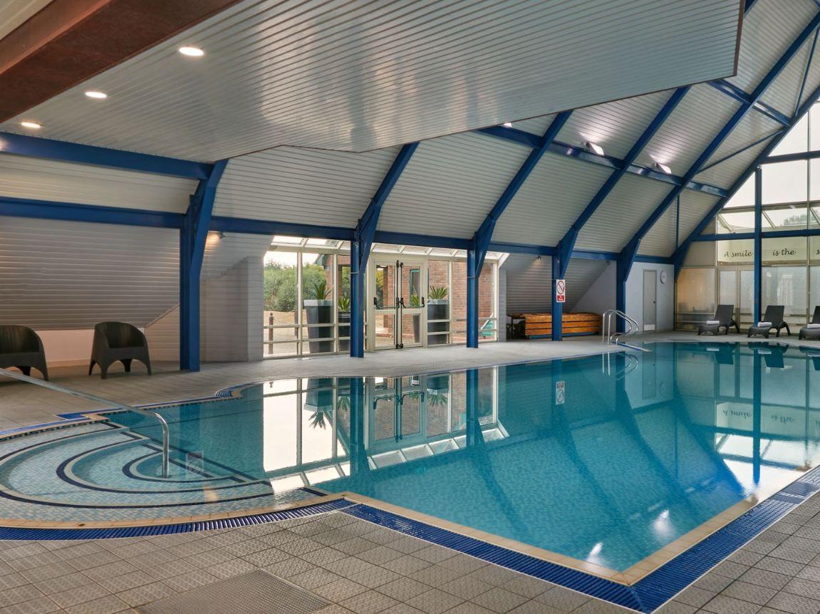 Indoor swimming pool at Ufford Park Hotel, Golf & Spa