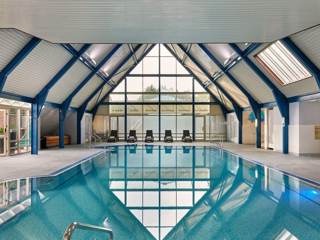 Indoor swimming pool at Ufford Park Hotel, Golf & Spa