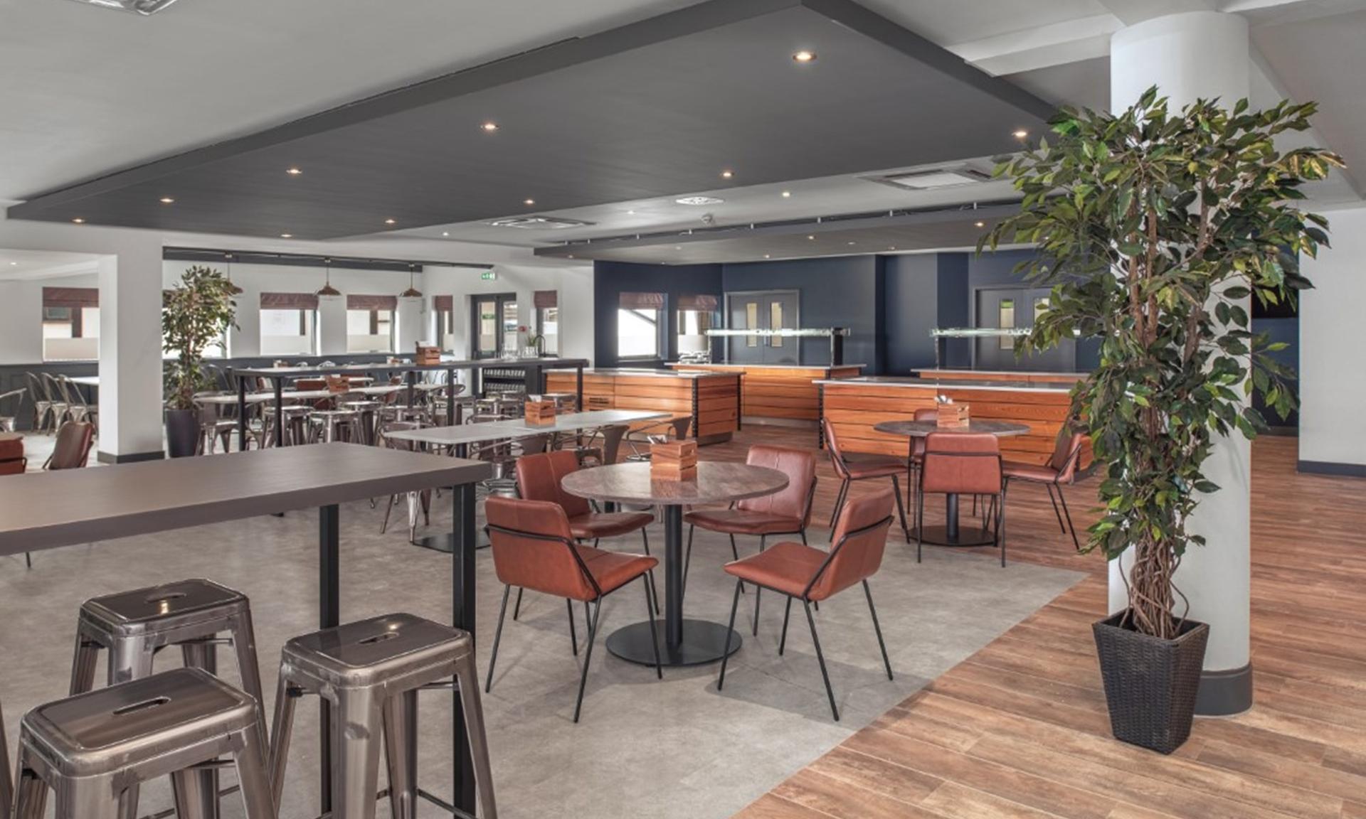 Dining room at the Willows Hotel at Wyboston Lakes