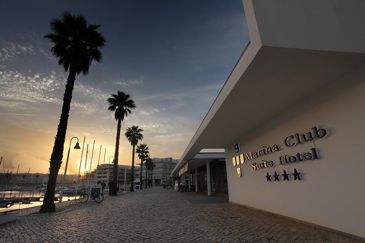 Front entrance to the Marina Club Lagos Resort