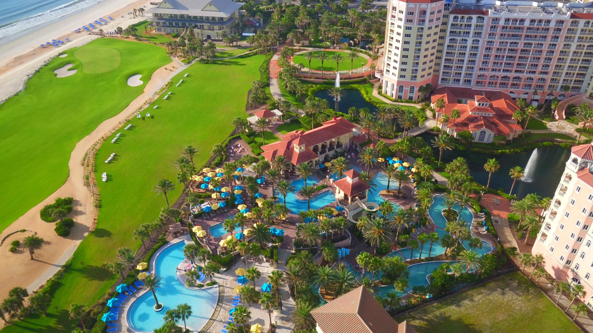 Overhead view of Hammock Beach Golf Resort & Spa