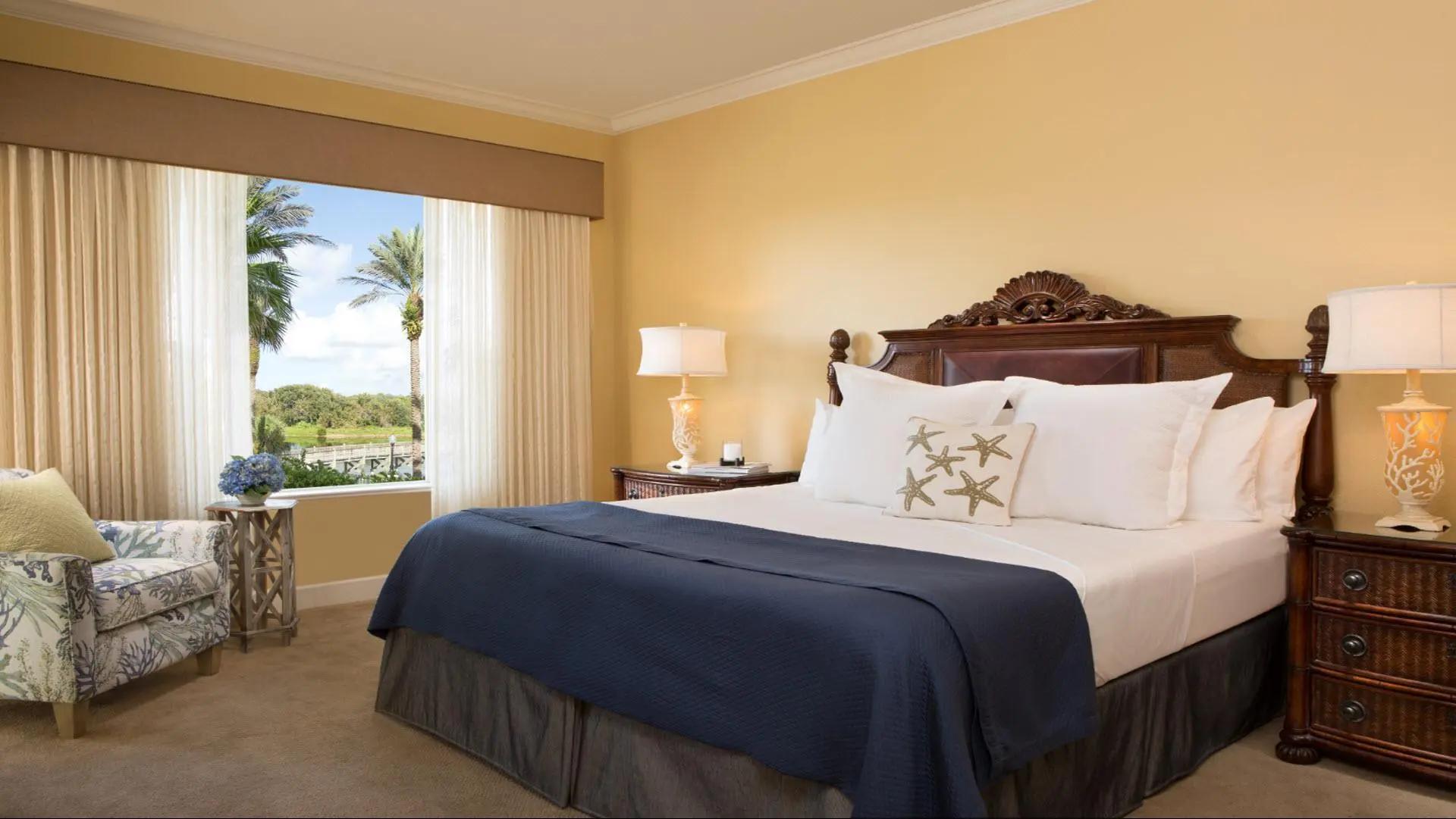 Double bed suite at Hammock Beach Golf Resort & Spa