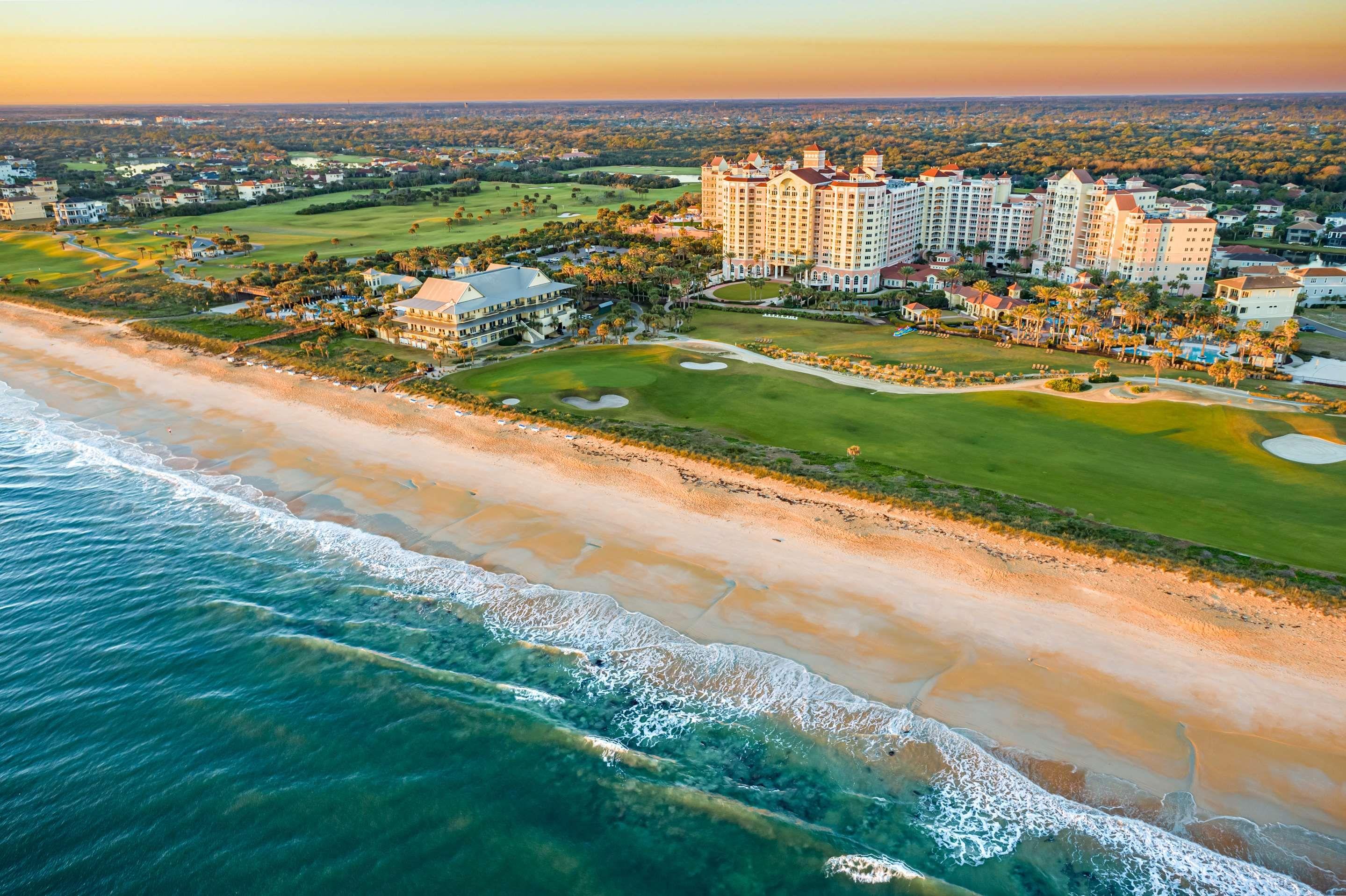 Aerial view of the coastal Hammock Beach Golf Resort & Spa