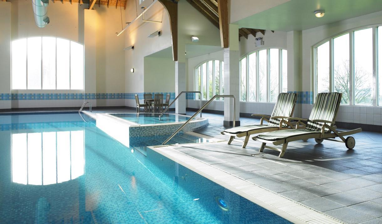 Indoor swimming pool at Hollins Hall Hotel & Country Club