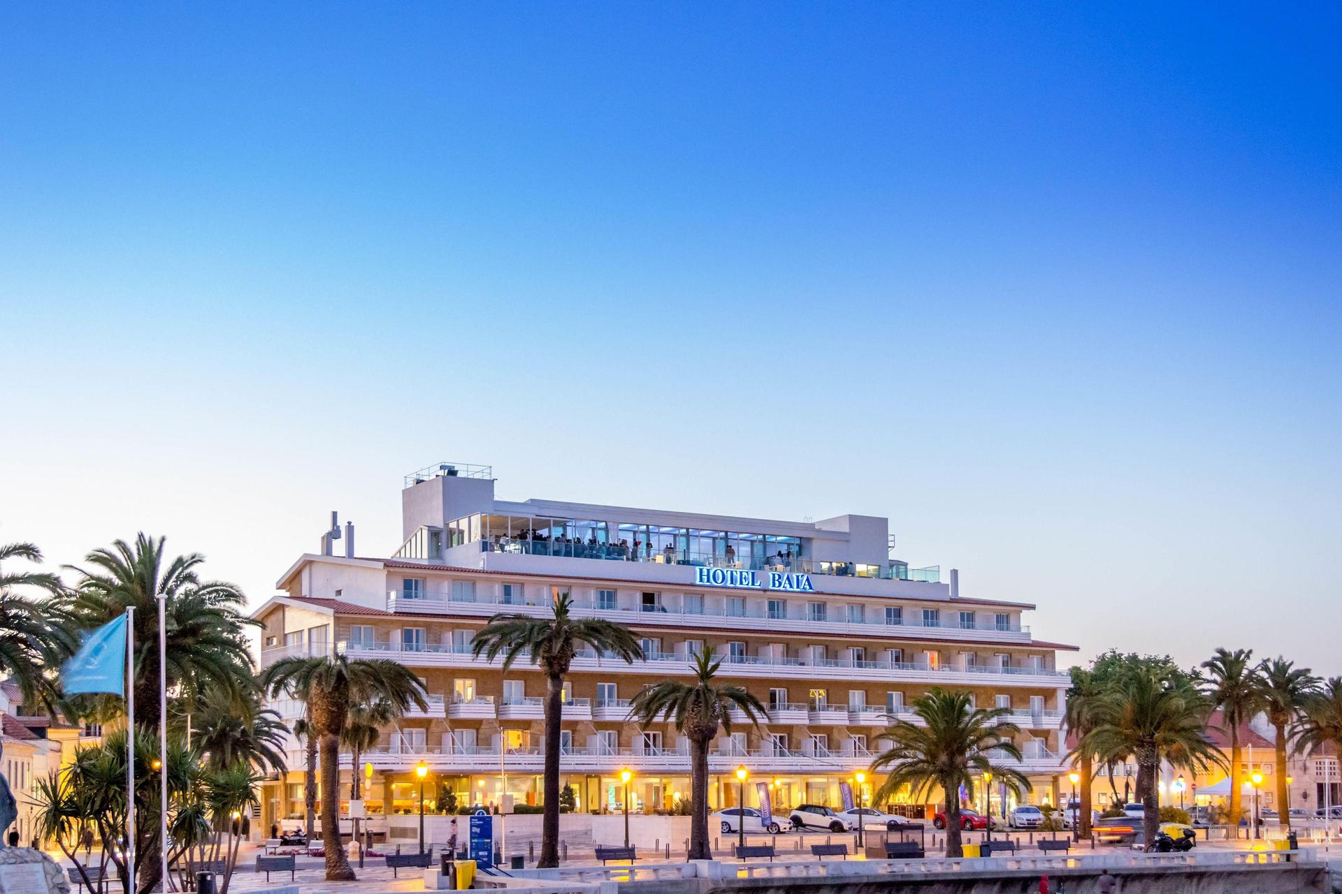 Panoramic view of Hotel Baia
